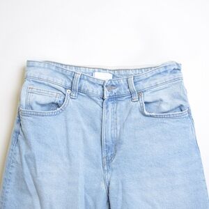 H&M Sky Blue Denim Crop Pants